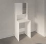 Hanah Home Armario para lavadora Adr-482-Bb-1 Blanco 65x182x60 cm